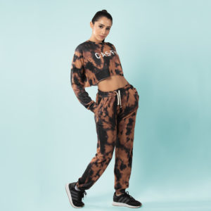 Pants Tie Dye - Negro marrón, S/M